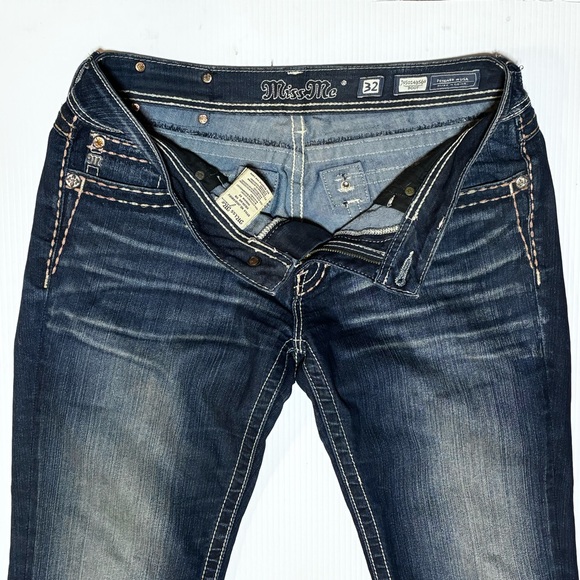 Miss Me Signature Bootcut Flap Pocket Jeans 32 - Picture 15 of 16